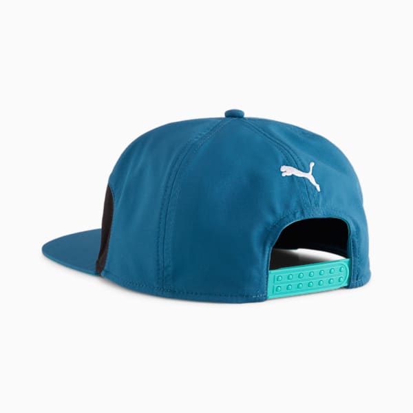 Mercedes-AMG Petronas Motorsport Flat Brim Cap, Ocean Tropic, large-ZAF