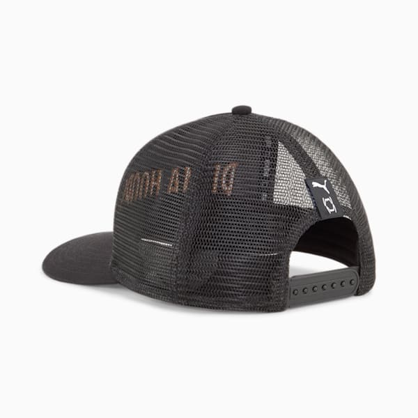 Basketball Trucker Cap, PUMA Black, large-ZAF