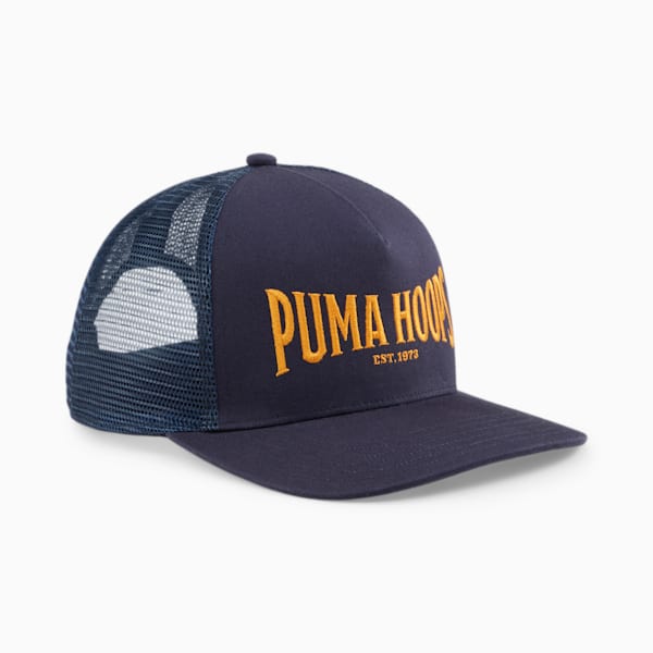 Basketball Trucker Cap, Club Navy, large-ZAF