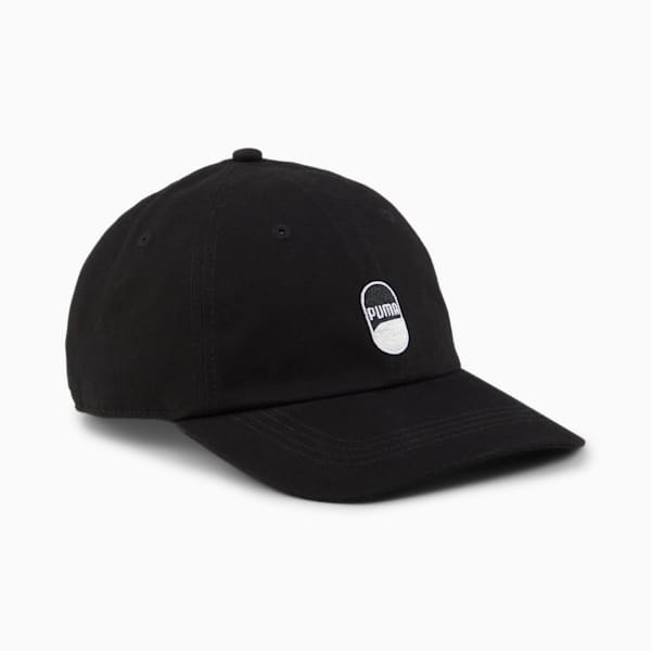 Gorra de visera semicurva Downtown, PUMA Black, large-ARG