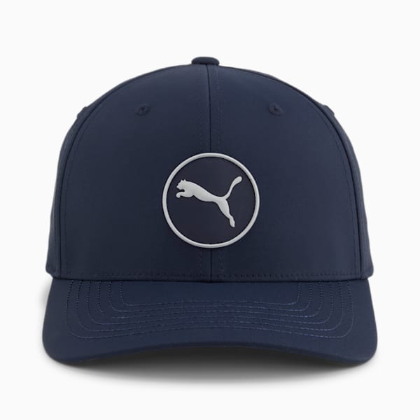 Circle Cat Tech Golf Cap, Deep Navy, large-ZAF