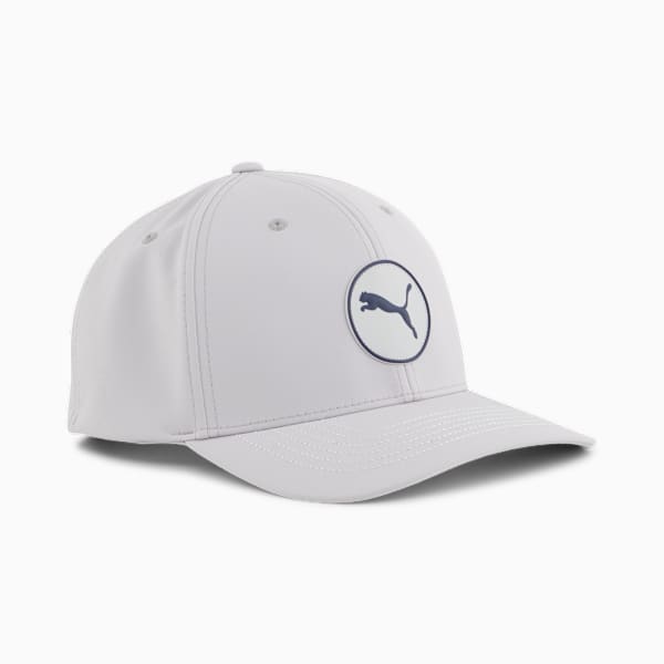 Circle Cat Tech Golf Cap, Ash Gray, large-ZAF