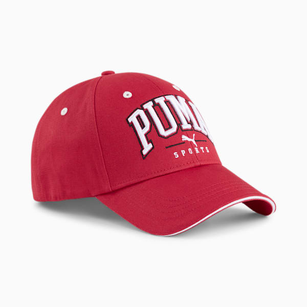 PUMA SQUAD Baseball Cap, Intense Red, large-ZAF