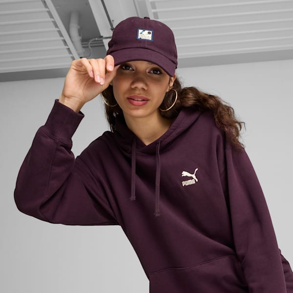 Classics Graphic Dad Cap, Midnight Plum, large-MEX