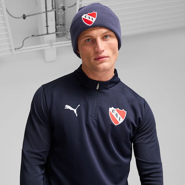 Gorro beanie C.A. Independiente ftblESSENTIALS, PUMA Navy, large-ARG