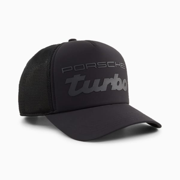 Gorra de camionero Porsche Legacy, PUMA Black, large-MEX