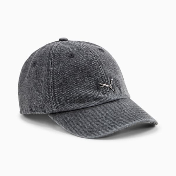 Gorra con visera Gym2K, PUMA Black-Denim Wash, large-ARG