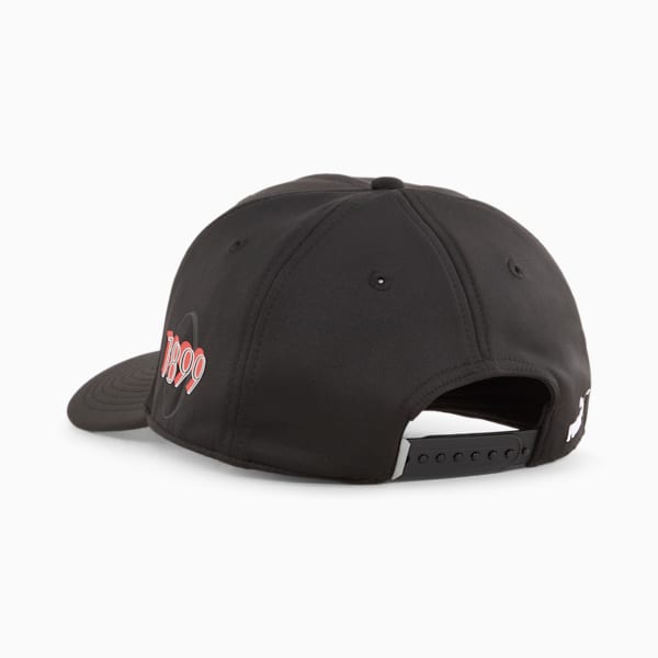 Gorra con visera AC Milan ftblCULTURE+ para hombre, PUMA Black-For All Time Red, large-ARG