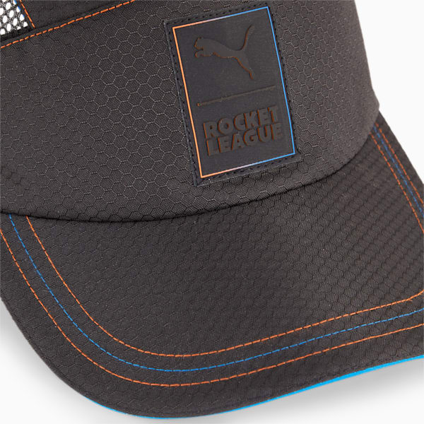 PUMA x ROCKET LEAGUE Dad Cap, PUMA Black, large-MEX