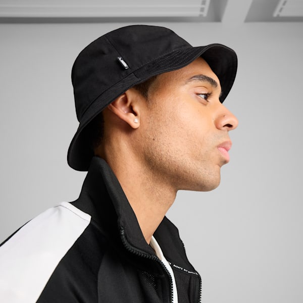 Essentials No.1 Logo Bucket Hat, PUMA Black, large-ZAF