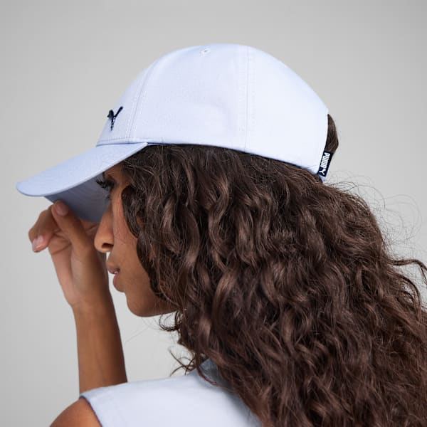 Essentials Metal PUMA Cat Baseball Cap, Cool Weather, large-ZAF