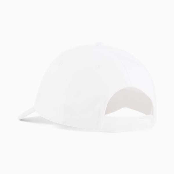 Essentials PUMA Cat Baseball Cap, PUMA White, large-ZAF