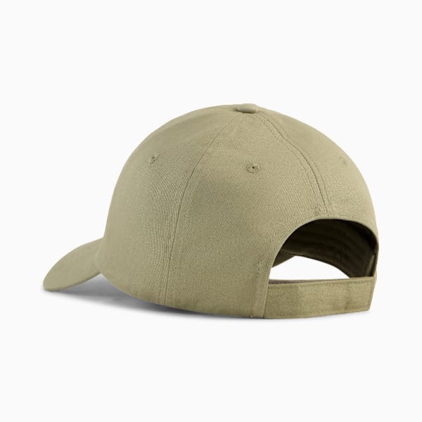 Essentials PUMA Cat Baseball Cap, Lux Army, large-ZAF