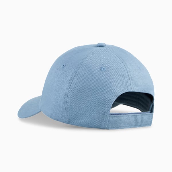 Essentials PUMA Cat Baseball Cap, Cool Blue, large-ZAF