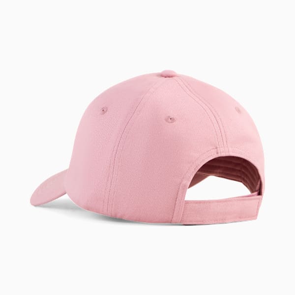 Essentials PUMA Cat Baseball Cap, Poised Pink, large-ZAF