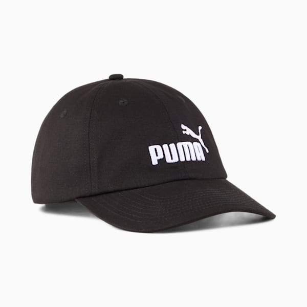 ESS No.1 Logo Baseball Cap, PUMA Black, large-ZAF