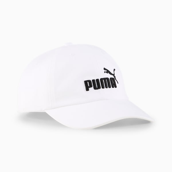 ESS No.1 Logo Baseball Cap, PUMA White, large-ZAF