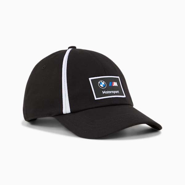 BMW M Motorsport Heritage Dad Cap, PUMA Black, large-ZAF