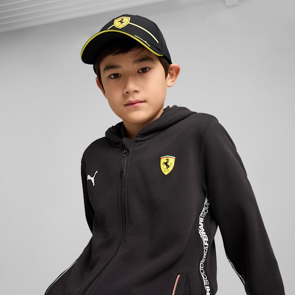 Ferrari Race Baseball Cap Youth, PUMA Black, large-ZAF