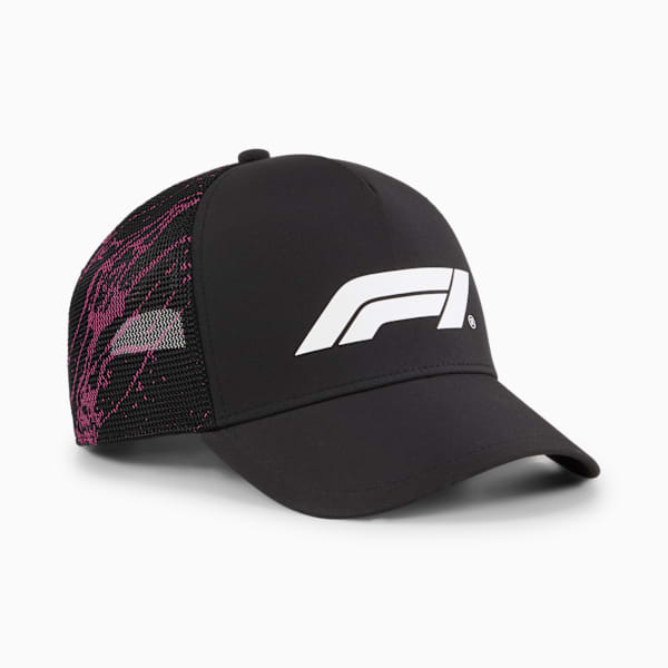 F1® Colour Trucker Cap, PUMA Black, large-ZAF