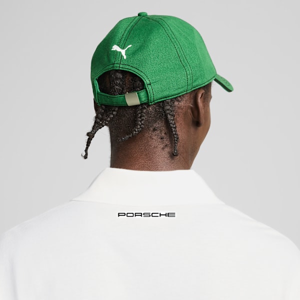 Porsche Legacy Lifestyle Dad Cap, Archive Green, large-ZAF