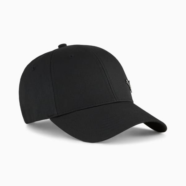 Gorra de béisbol ESS Metal PUMA Cat para jóvenes, PUMA Black, large-MEX