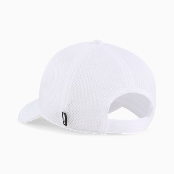 TRAINING PUMA Cat Logo Baseball Cap Youth, PUMA White, large-ZAF