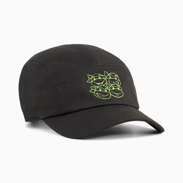 PUMA x TMNT Cap 5 Panel Cap Youth, PUMA Black, large-ZAF