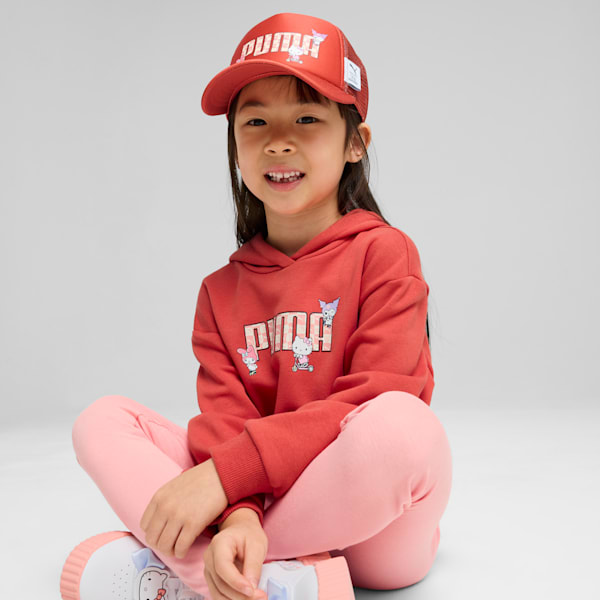 PUMA x HELLO KITTY AND FRIENDS Trucker Cap Youth, Red Fire, large-ZAF
