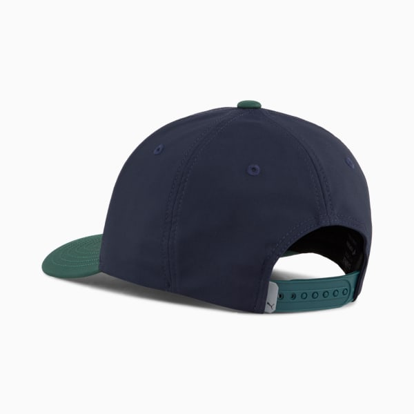 Crafted P Golf Cap Men, Deep Navy-Green Terrain, large-ZAF