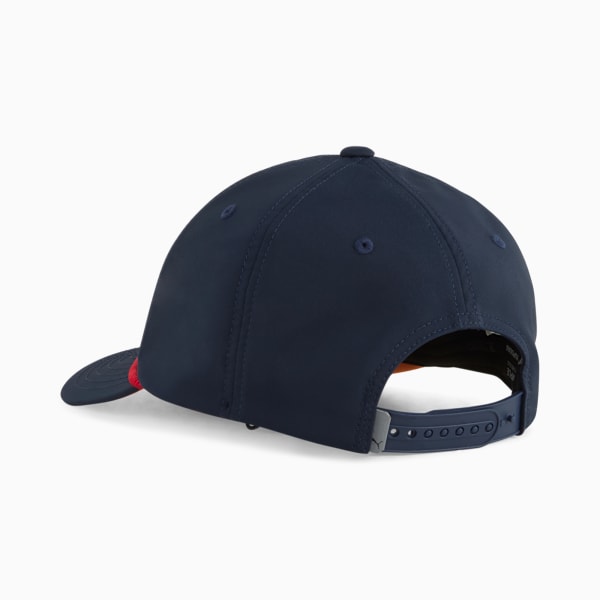 Interstate Golf Cap Men, Deep Navy-Red Fire, large-ZAF