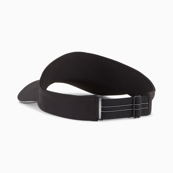 Running Visor, PUMA Black, large-ZAF