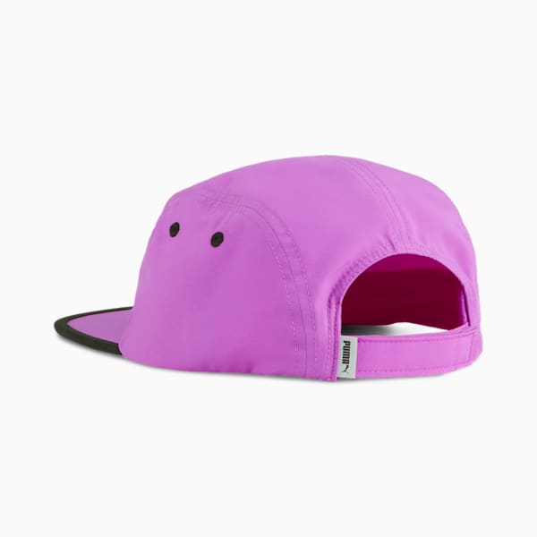 Essentials Running 5 Panel Cap, Wild Berry, large-ZAF