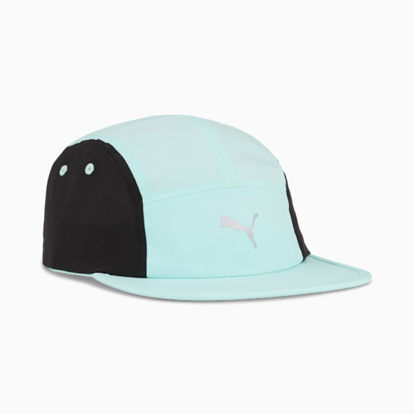 Essentials Running 5 Panel Cap, Mint Melt, large-ZAF