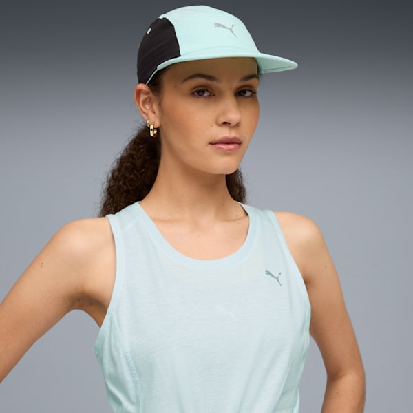 Essentials Running 5 Panel Cap, Mint Melt, large-ZAF