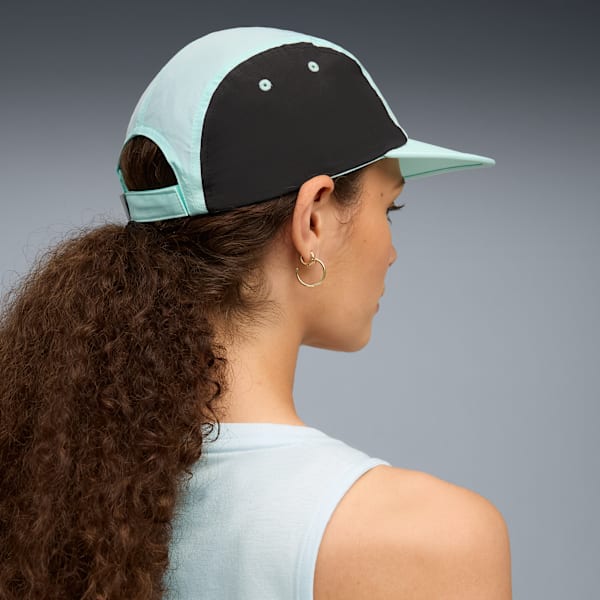 Essentials Running 5 Panel Cap, Mint Melt, large-ZAF