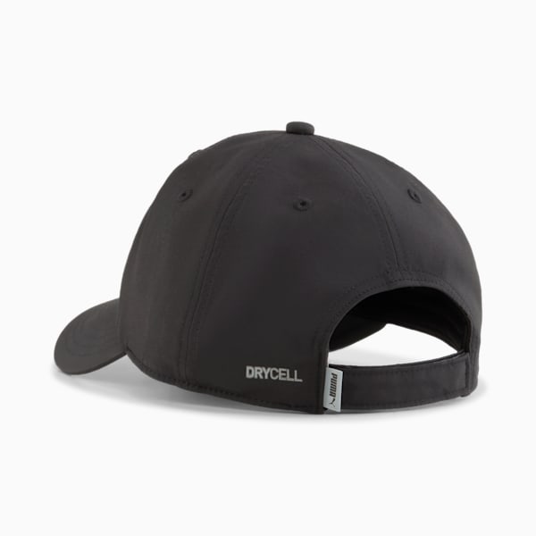 Poly Cotton Baseball Cap, Puma Black, large-ZAF