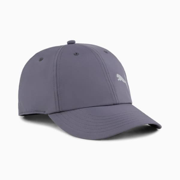Poly Cotton Baseball Cap, Galactic Gray, large-ZAF