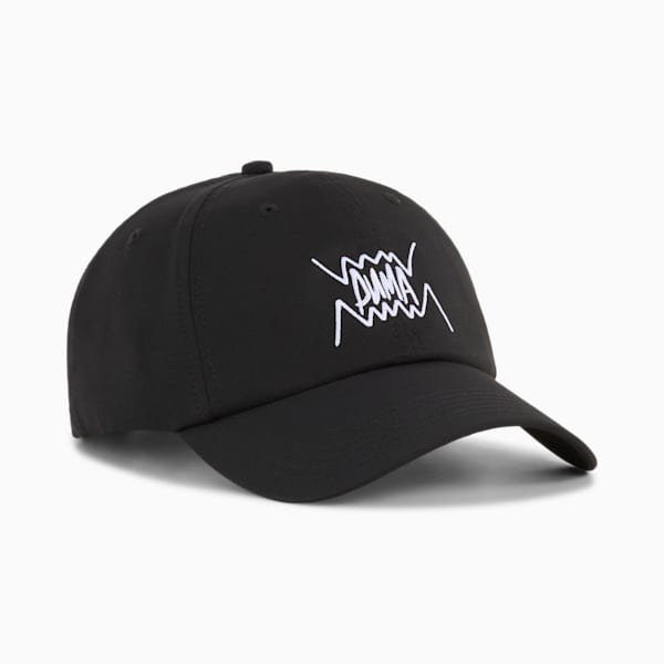 Gorra de basket Dad, PUMA Black, large-ARG
