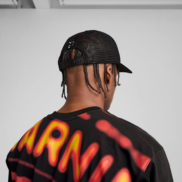Gorra con tejido de malla PUMA x LAMELO Scoot, PUMA Black, large-MEX