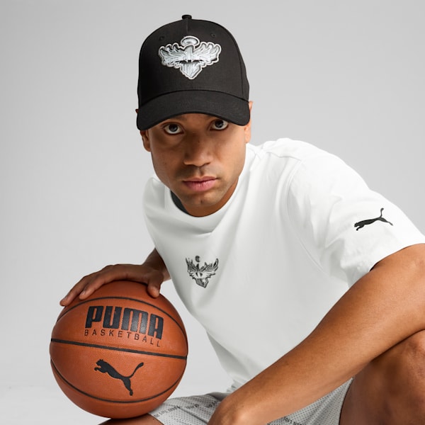 PUMA x LAMELO Baseball Cap, PUMA Black, large-ZAF