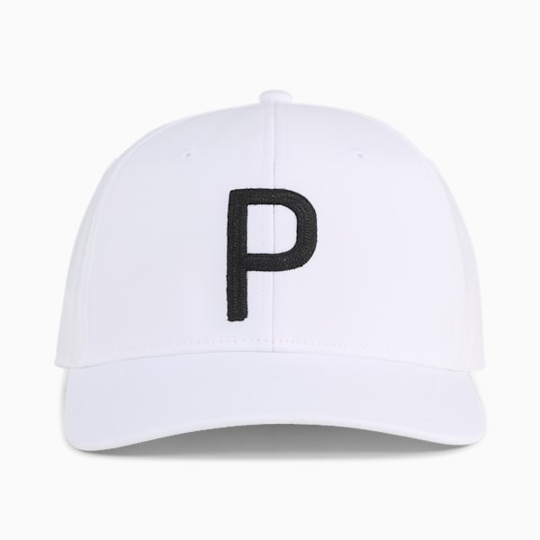 Gorra de golf Heritage P Tech Hombre, White Glow-PUMA Black, large-MEX