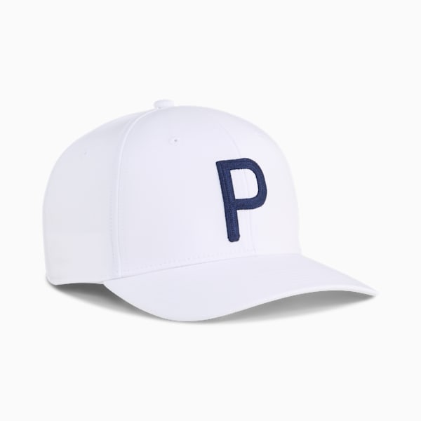 Gorra de golf Heritage P Tech Hombre, White Glow-Deep Navy, large-MEX
