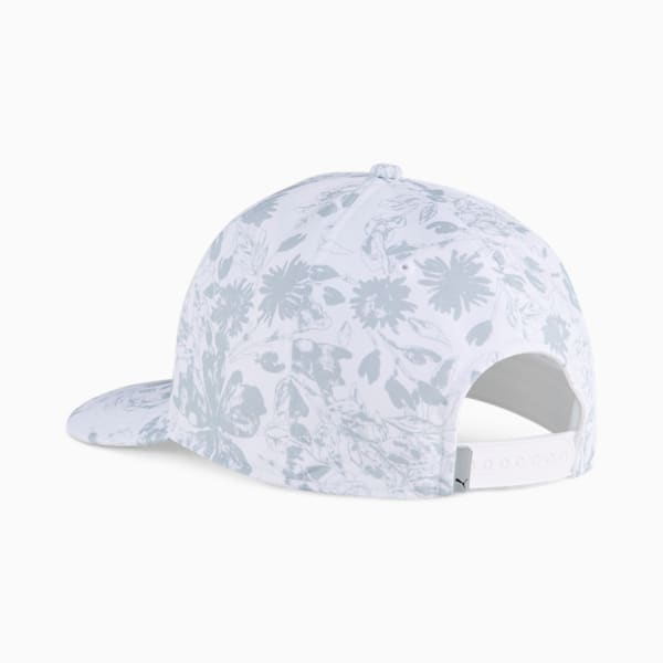 Roses Tech Golf Cap Men, White Glow, large-MEX