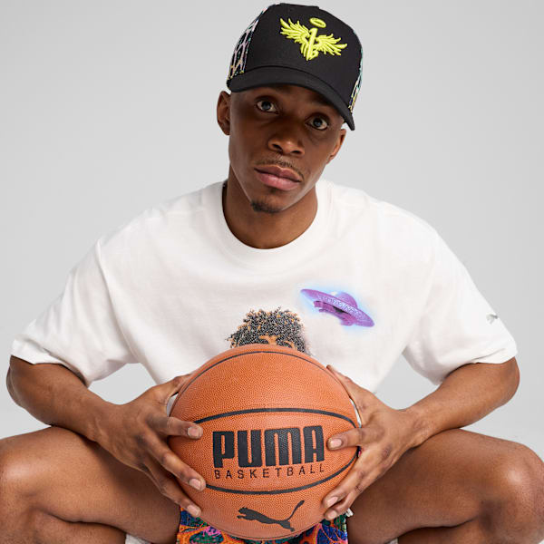 Gorra PUMA x LAMELO Alien Skin, PUMA Black-Alien Skin, large-ARG