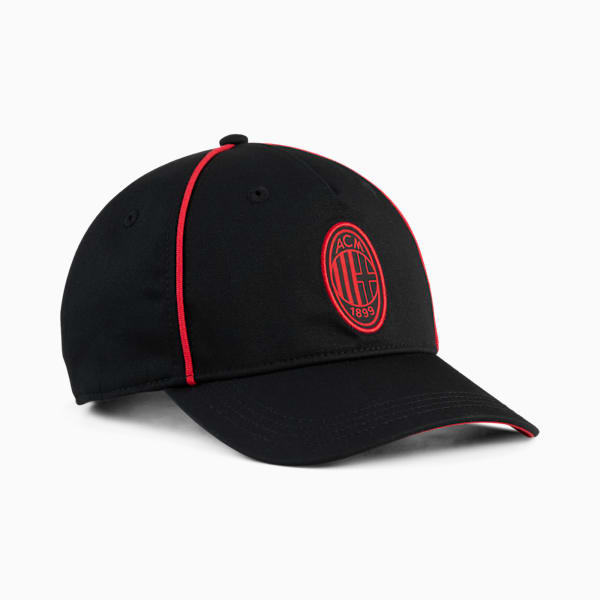 AC Milan KING Cap, PUMA Black-For All Time Red, large-ZAF