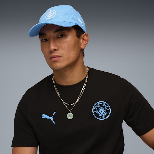 Manchester City Essentials Cap, Team Light Blue-PUMA White, large-ZAF