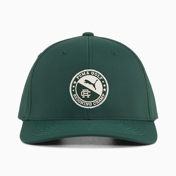 PUMA x REIGNING CHAMP 6-Panel Golf Cap, Green Terrain, large-ZAF