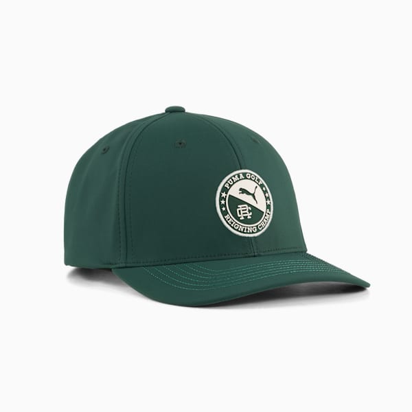 PUMA x REIGNING CHAMP 6-Panel Golf Cap, Green Terrain, large-ZAF