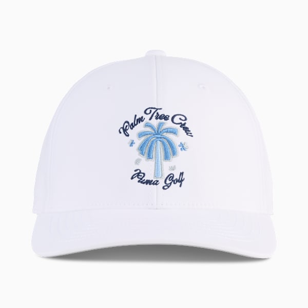 PUMA x PALM TREE CREW Golf Cap, White Glow, large-ZAF